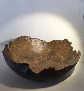 Bol de service en métal fait main, bol décoratif en aluminium pour table à manger, mariages et fêtes, prix de gros - Product Image 3