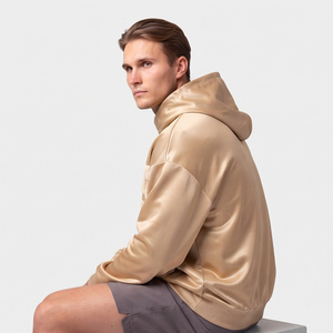 Men's <b>100</b>% <b>Polyester</b> Hoodie Oversized Winter Heavy <b>Polyester</b> Hooded Sweatshirt Sportswear Training Chenille Embroidery Hoodie - Product Image 5