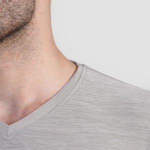 Camisetas de Manga Corta para Hombre al por Mayor con Logotipo Personalizado, Camisetas Ajustadas a la Moda, Transpirables, Ecológicas, Cómodas y Ligeras - Product Image 5