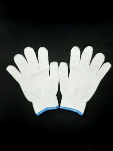 Gants de sécurité en coton blanc les mieux notés Protection du travail industriel par la production vietnamienne - Product Image 4