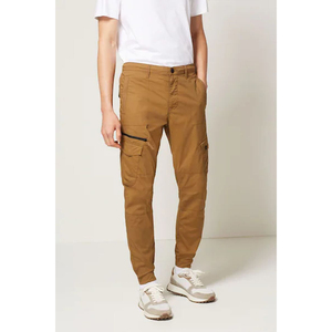 Jeans en coton décontractés pour hommes, couleur gris, de luxe, OEM, à prix abordable, extensibles, taille étroite, coupe slim, en denim, avec fermeture éclair - Product Image 1