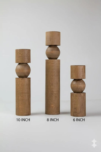 Portavelas de Madera Hecho a Mano en India para Centro de Mesa, Decoración de Bodas y Spa, Disponible para Exportación - Product Image 3