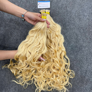 ผมแท้เวียดนามแบบขายส่งจำนวนมาก สีออมเบร ผมต่อแบบธรรมชาติ เกรดเรมี่  แบบลอนธรรมชาติ - Product Image 4
