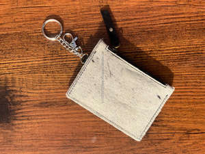 กระเป๋าใส่เหรียญหนังวัวขนสัตว์แท้มาใหม่และเคสใส่บัตรที่ใส่บัตรเครดิตน่ารักและเคสใส่เหรียญพร้อมพวงกุญแจ - Product Image 5