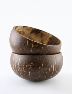 Tazón Ecológico de Cáscara de Coco, Hecho a Mano, de Alta Calidad, Natural, para Servir, Producto Elegante y Sostenible para Cocina y Comedor - Product Image 1