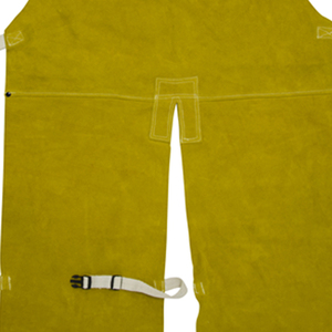 Tablier de soudeur professionnel en cuir pour la sécurité en atelier et les travaux résistants à la chaleur – Tablier de protection en cuir conçu pour le soudage - Product Image 6
