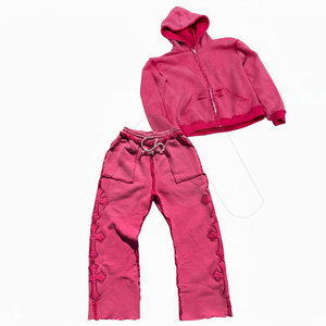 Conjunto Deportivo de Invierno 2026 con Logotipo OEM, Sudadera con Capucha para Hombre, Bordado Personalizado, 100% Algodón, Diseño 2 en 1, Ropa Deportiva Urbana - Product Image 6