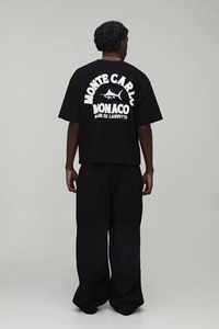 mens oversized boxy fit t shirt drop shoulder loose fit heavy cotton streetwear blank <b>tshirt</b> low moq supplier - Product Image 6