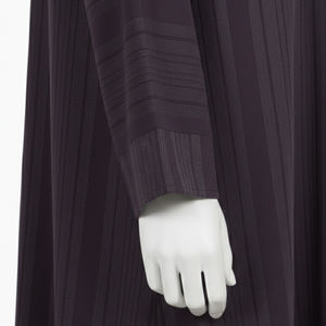 ชุดอาบายะห์สำหรับผู้หญิงมุสลิม ผ้าชีฟองทรงตรง เรียบร้อย เหมาะสำหรับงานกลางคืน แขนยาว สง่างาม ชุดคลุมฮิญาบ สำหรับเดือนรอมฎอนและวันอีด เหมาะสำหรับเด็กผู้หญิง - Product Image 6