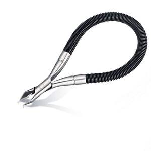 Coupe-cuticules en acier inoxydable de haute qualité, facile à utiliser, avec poignée ergonomique et ciseaux en spirale pour éliminer les peaux mortes - Product Image 4