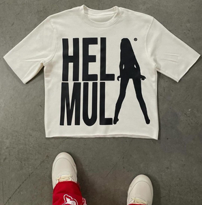 T-shirt personnalisé en coton épais, coupe ample, manches courtes, respirant, prix de gros avantageux - Product Image 1