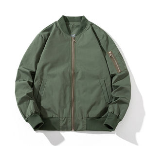 NUEVAS Chaquetas Bomber Varsity para Hombre de Color Sólido con Logotipo Personalizado, de la Mejor Calidad OEM del Fabricante, a Precios Razonables - Product Image 5