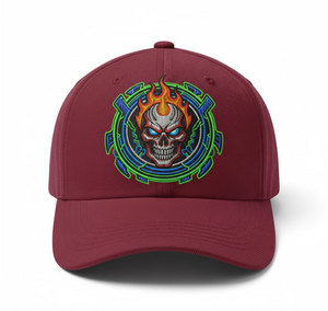 Casquette unisexe moderne brodée, design élégant avec broderie haute définition pour des tenues de mode contemporaines - Product Image 1