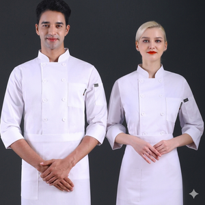 เสื้อโปโลยูนิฟอร์มร้านอาหารโลโก้สั่งทำ ระบายอากาศได้ดี ทนทาน ซับเหงื่อ ชุดทำงานพนักงานเสิร์ฟ ขายส่งจากโรงงาน - Product Image 5