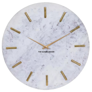 Classic vintage design metal <b>wall</b> <b>clocks</b> for home <b>Decorative</b> featuring large roman numbers and metal frame accents - Product Image 6