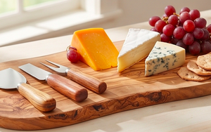 Antique Design Stainless Steel <b>Cheese</b> Slicer Cutter Brown Wooden Handle Flatware Eco-Friendly Elegant DIning Use And Wedding Use - Product Image 6