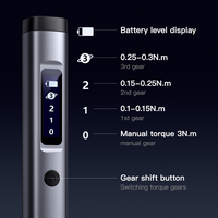 Nouvel Arrivage 2026 UF-TOOLS Kit de tournevis électrique 56-en-1 avec batterie 500 mAh, lumière LED et étui de rangement magnétique pour DIY, téléphone et ordinateur portable