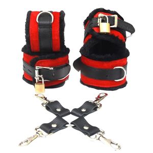 Manchettes réglables en peau de mouton avec boucles à dégagement rapide, largeur 4,5 cm, imprimées par transfert thermique - Product Image 3
