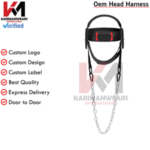 Heavy Duty Head <b>Harness</b> Men Women Gym Neck Strength Trainer Weightlifting Resistance OEM Supplier - Product Image 3