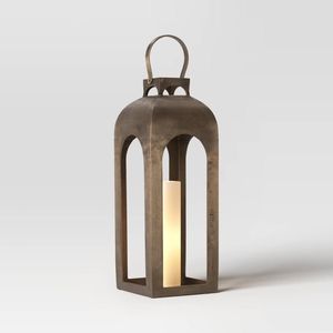 Lanterne suspendue vintage en métal pour la décoration de la maison de style campagnard, les fêtes, les mariages, les centres de table et l'utilisation en extérieur dans le jardin. - Product Image 1