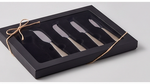 Stainless Steel <b>Cheese</b> <b>Knives</b> <b>Set</b> Of 4 Silver Color Dishwasher Safe Durable Metal <b>Cheese</b> Tools For Parties And Kitchen Use - Product Image 3