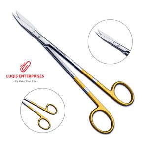 กรรไกรดึงหน้าเดวิส ใบมีดโค้งหยัก เครื่องมือผ่าตัด สแตนเลสสตีล - Product Image 1