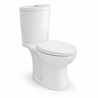 WC contemporain en céramique à deux pièces avec siphon en P et en S, articles sanitaires pour salle de bain, Inde