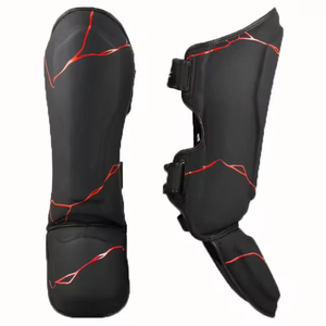 Nuevas Espinilleras de Boxeo, Modelo Nuevo, de Cuero, Personalizables, Tamaño Personalizado - Product Image 1