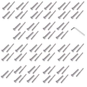 ชุดอุปกรณ์รั้วลวดสลิงสแตนเลส T316 ขนาด 3/16 นิ้ว จำนวน 50 ชิ้น พร้อมประแจอัลเลนสำหรับบันได - Product Image 3