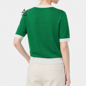 Alfa Personalizado |   Kapa |   Suéter de Punto Alpha con Diseño Griego y Rosa, Prendas Universitarias y de Hermandades - Product Image 5