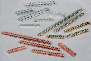 Premium aluminium copper neutral link 24 way high conductivity terminal <b>block</b> for electrical distribution boards - Product Image 5