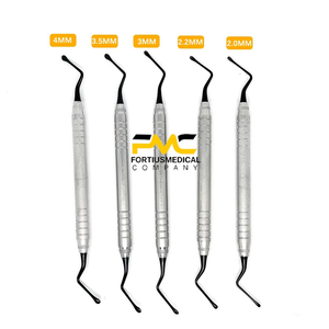 Espátula de doble filo para limpieza de dientes, herramienta dental restauradora con borde de sierra para una limpieza clínica eficiente - Product Image 1