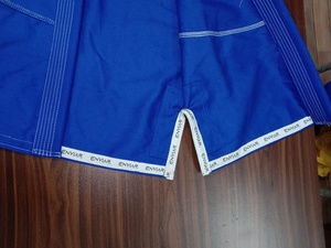 Kimono royal pour hommes, Gi de Jiu-Jitsu brésilien, 100% coton, uniforme de BJJ, léger, 450 g/m²/10 oz, durable et respirant, rouge, 2024 - Product Image 6