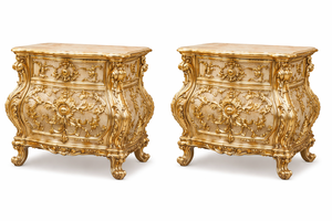 Juego de Cama Maharaja King Size de Aspecto Lujoso, Compre una Cama Real con Mesitas de Noche, Cama de Madera de Teca Acolchada Personalizada, Muebles de Dormitorio Duraderos del Reino Unido - Product Image 2