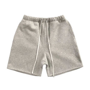 Pantalones Cortos de Verano Casuales de Alta Calidad, 100% Algodón, 330 Gsm, Tejido de Rizo, Cintura Elástica, Corte Holgado, Transpirables y Ecológicos - Product Image 3