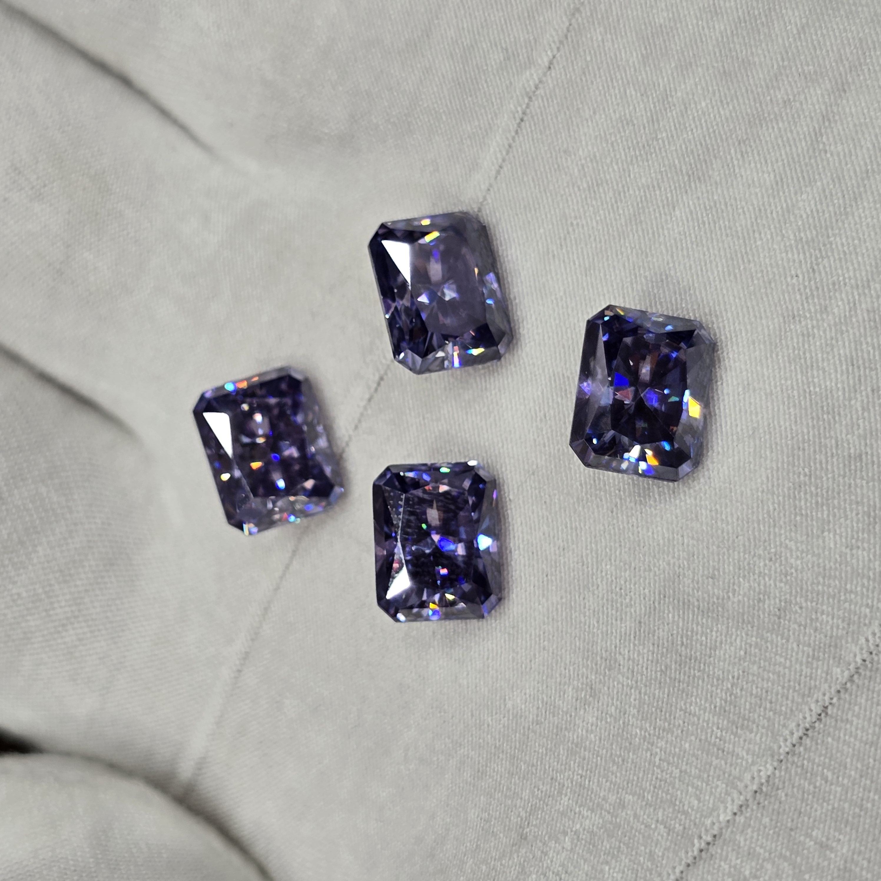 moissanite coated