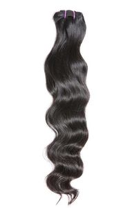 Tissage de cheveux humains noirs à ondulations lâches, style Remy, doux et soyeux - Product Image 2