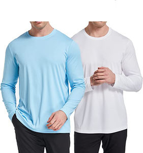 Nuevo Diseño de Última Moda, Camisetas Personalizadas de Manga Larga para Hombre a Precio Económico, de Alta Calidad, Impermeables, Resistentes al Viento y Transpirables, de Poliéster - Product Image 3