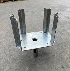 Étais métallique croisé à quatre voies H20, tête de fourche à quatre voies - Product Image 2