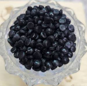 Granulés noirs de plastique recyclé HDPE en sac, matière première naturelle pour le moulage par injection et la découpe, pour la fabrication de tuyaux, Thaïlande, prix - Product Image 2