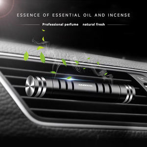 Diffuseur d'arômes de voiture intelligent personnalisé, nouveau, en métal, avec évaporation naturelle, parfum, mini <span class=keywords><strong>accessoires</strong></span> de voiture - Product Image 2