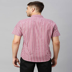 Camisa bordada de ropa de calle de alta calidad para hombre, camisas de trabajo con botones y logotipo estampado de algodón y poliéster personalizadas para hombre - Product Image 5