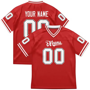 Camiseta de fútbol americano en oferta, camiseta de práctica para equipos deportivos, a la venta, camiseta de fútbol americano personalizada con estampado personalizado. - Product Image 2
