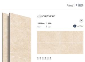Dalles de porcelaine Aurora Suprema Gloss 800x1600 1200x1800 750x1500mm conçues pour les intérieurs résidentiels et commerciaux modernes haut de gamme - Product Image 3