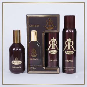 Set de Regalo de Fragancia Marrón Nayaab Perfumes (Eau de Cologne en Spray 120ml, Desodorante Corporal Unisex en Spray 150ml) - Encantador y Duradero - Product Image 5