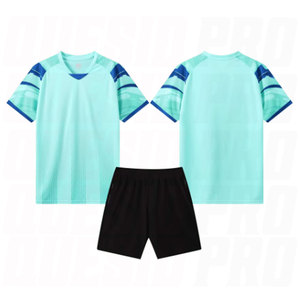 Ensemble d'uniformes de football haut de gamme pour hommes, kit complet d'équipe, maillot et short de football respirants à séchage rapide, ensemble d'entraînement - Product Image 1