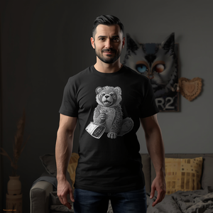 100% Cotton Knitted Breathable Casual Short Sleeve T-Shirt for <b>Men</b> Women Wholesale - Product Image 5
