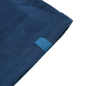 Men's Long Sleeve Color Blocked Striped <b>Polo</b> <b>Shirt</b> Knitted Casual Design With Pocket <b>Blue</b> White Light <b>Blue</b> - Product Image 5