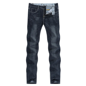 Pantalones Vaqueros Casuales de Hombre, Diseño Slim Fit, Lavado, Estilo Urbano, de Alta Calidad, en Oferta - Product Image 2