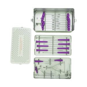 ชุดเครื่องมือผ่าตัดกระดูกสันหลังส่วนเอว ชุดอุปกรณ์ผ่าตัดกระดูกสันหลัง สแตนเลสสตีล เครื่องมือผ่าตัดกระดูกและข้อ อุปกรณ์การแพทย์ ใช้ซ้ำได้ - Product Image 5